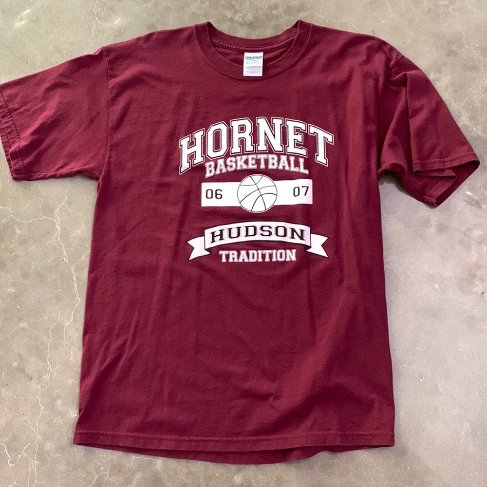 Hudson Hornet Basketball t shirt